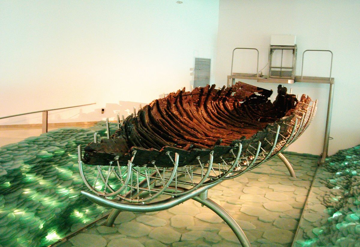 The Galilee boat, Yigal Allon Centre, Ginosar.